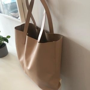 Everlane day market tote (light pink)